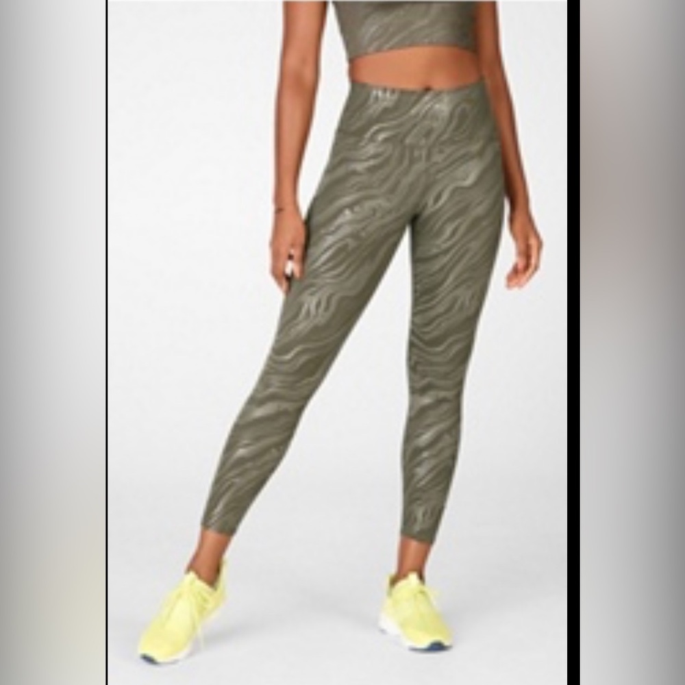 Olive green workout pants